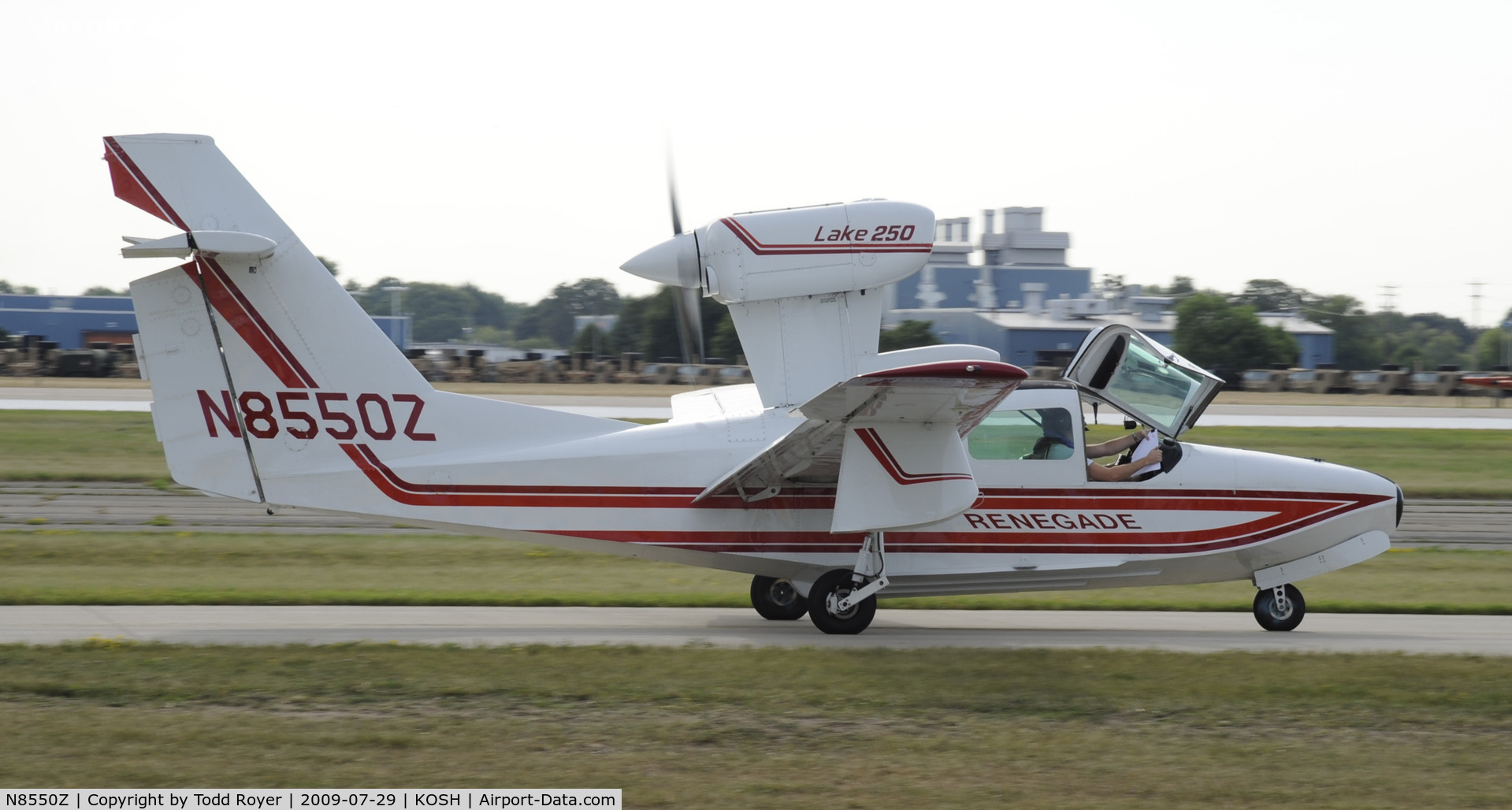 N8550Z, 1993 Aerofab Inc LAKE 250 C/N 123, EAA AIRVENTURE 2009