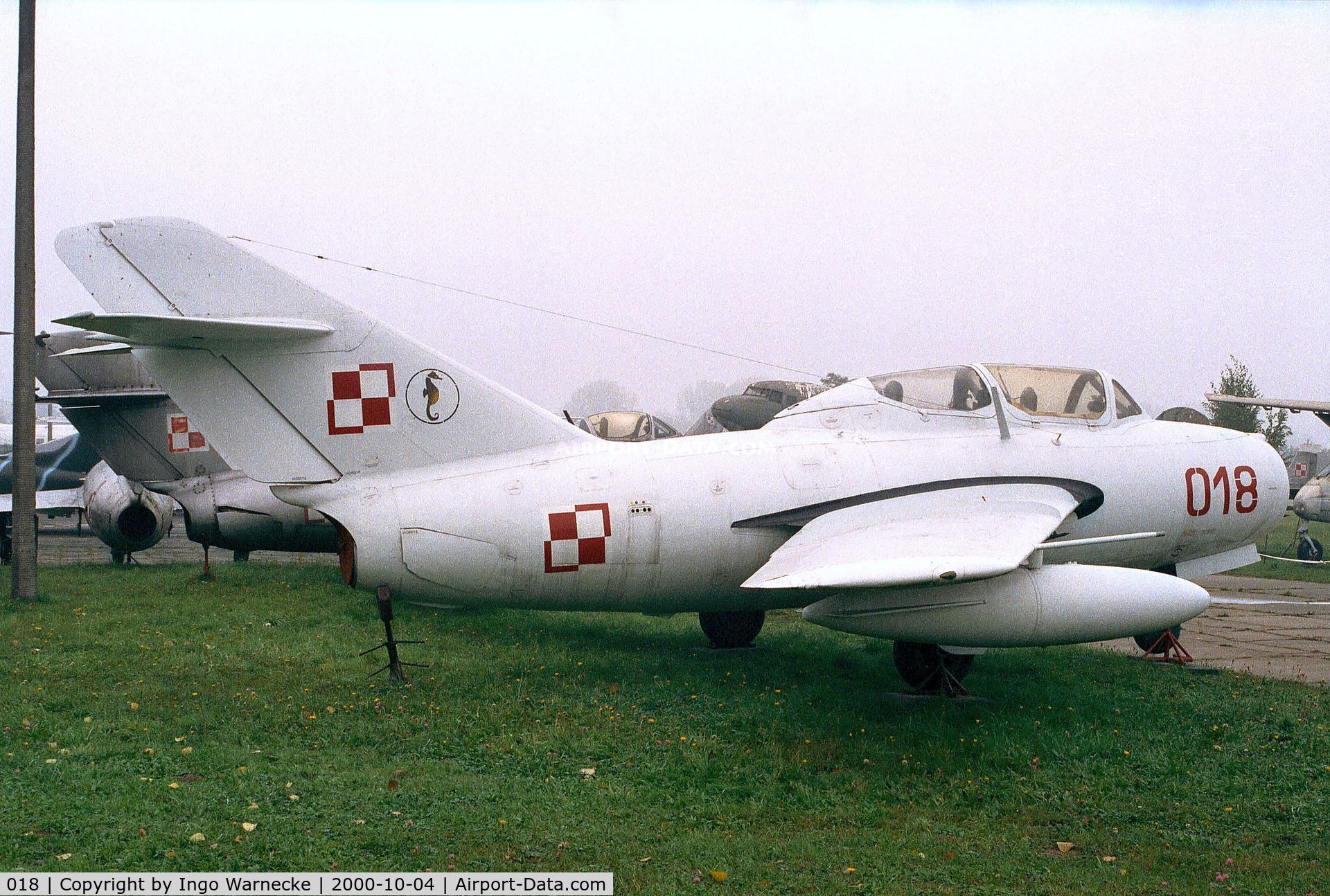 018, PZL-Mielec SBLiM-2 C/N 1A 060-18, PZL-Mielec SBLim-2 (MiG-15UTI) MIDGET of the polish naval aviation at the Muzeum Lotnictwa i Astronautyki, Krakow