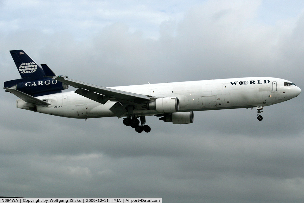 N384WA, 1991 McDonnell Douglas MD-11F C/N 48435, visitor