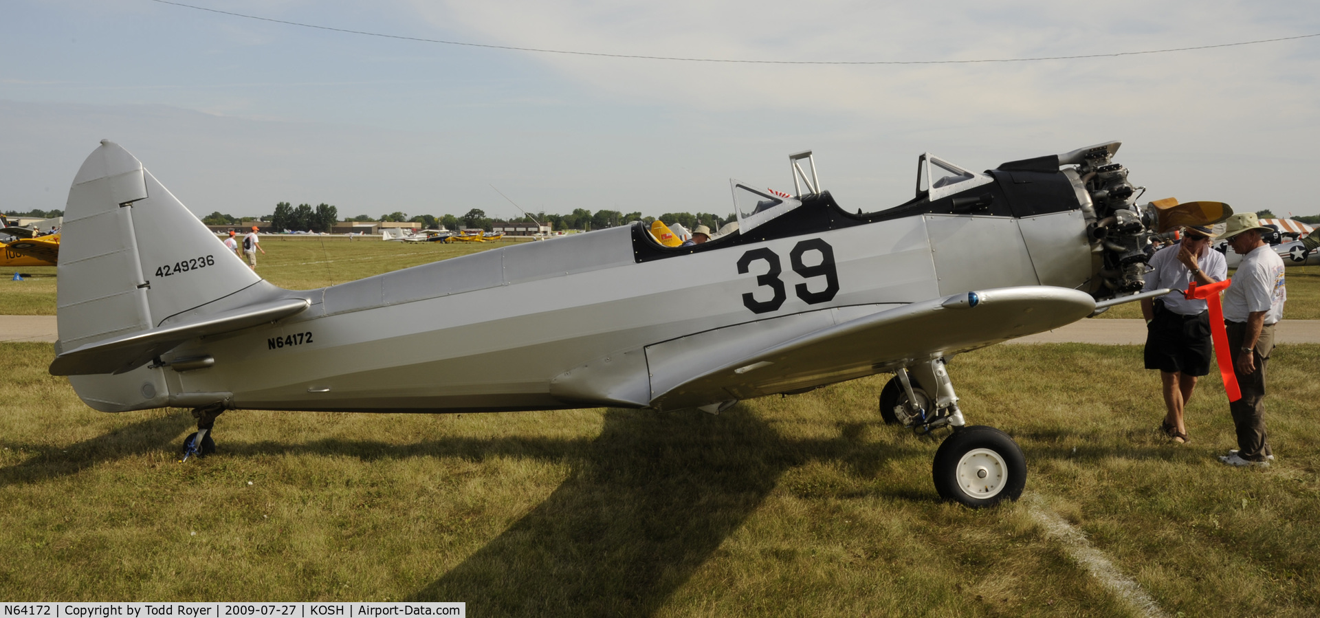 N64172, 1943 Fairchild (Howard) PT-23A Cornell (M-62C) C/N HO-260, EAA AIRVENTURE 2009