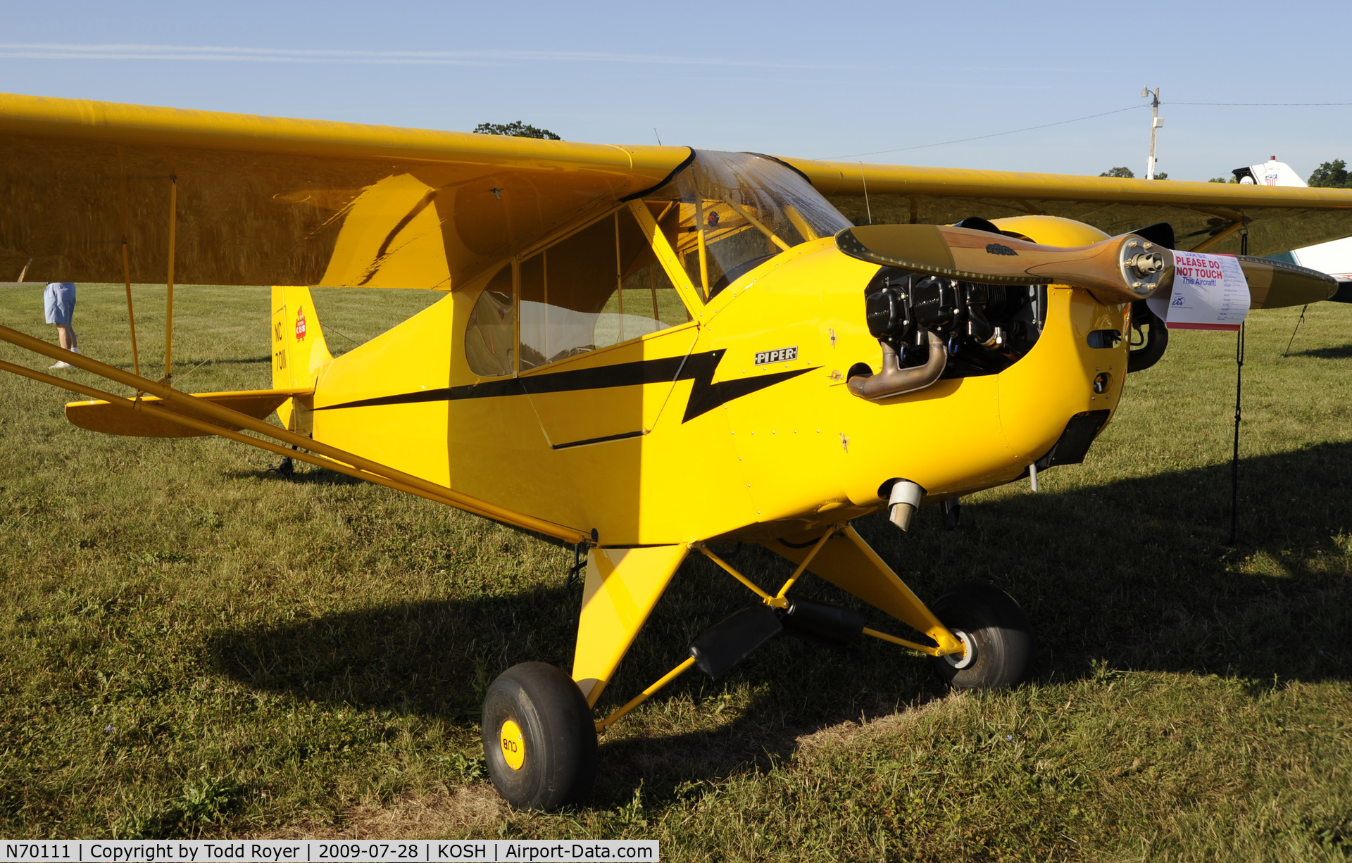 N70111, 1946 Piper J3C-65 Cub C/N 17085, EAA AIRVENTURE 2009