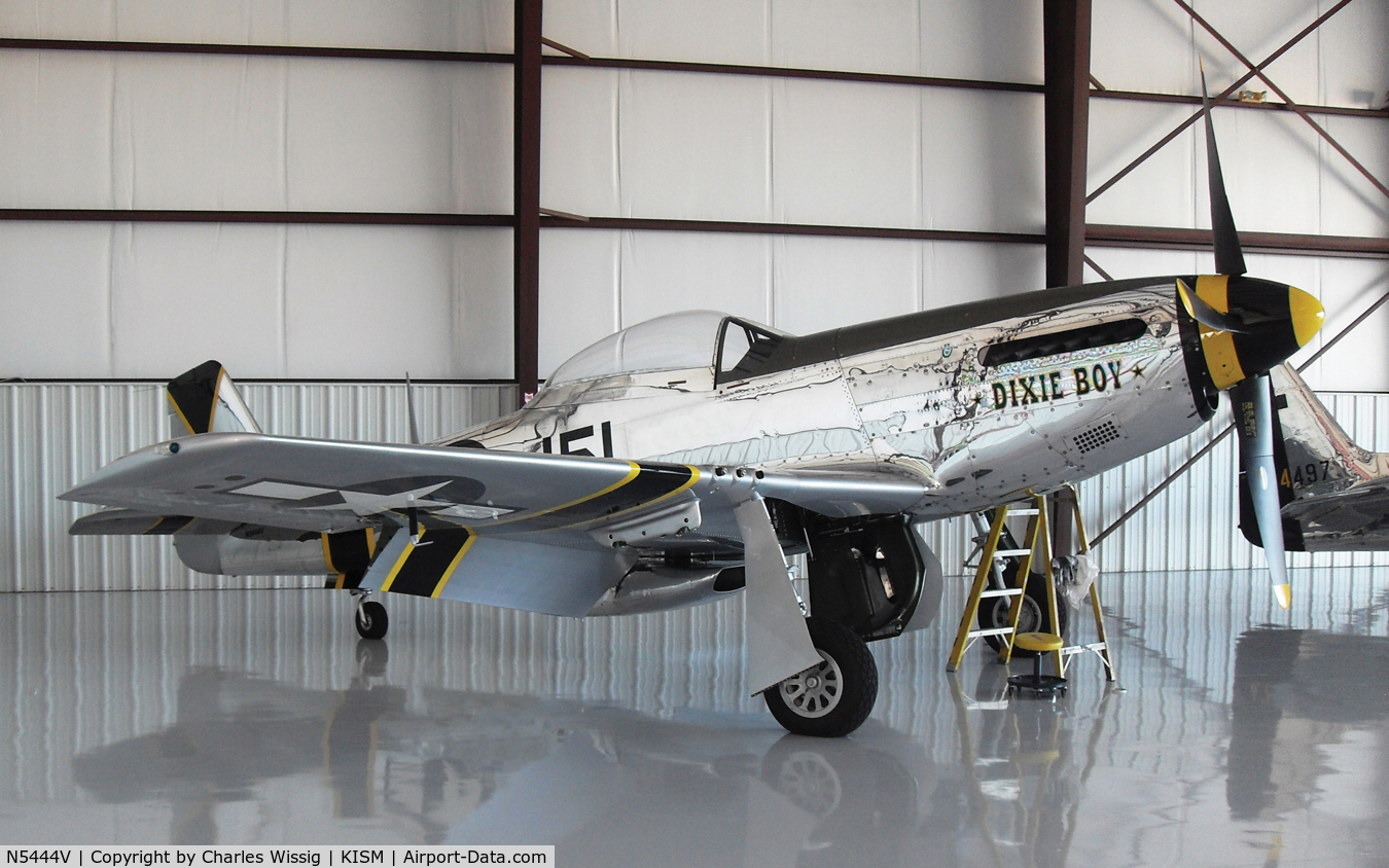 N5444V, 1944 North American F-51D-25-NA Mustang C/N 122-40291, Owner Selby Burch has moved N544V to Stallion 51
