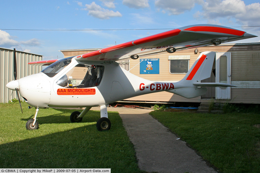 G-CBWA, 2002 Flight Design CT2K C/N 02.06.01.04, Taken at Chatteris, Cambridgeshire