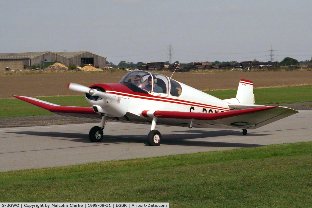 G-BGWO, 1955 Jodel D-112 C/N 227, Jodel D-112 at Breighton Airfield, UK in 1998.