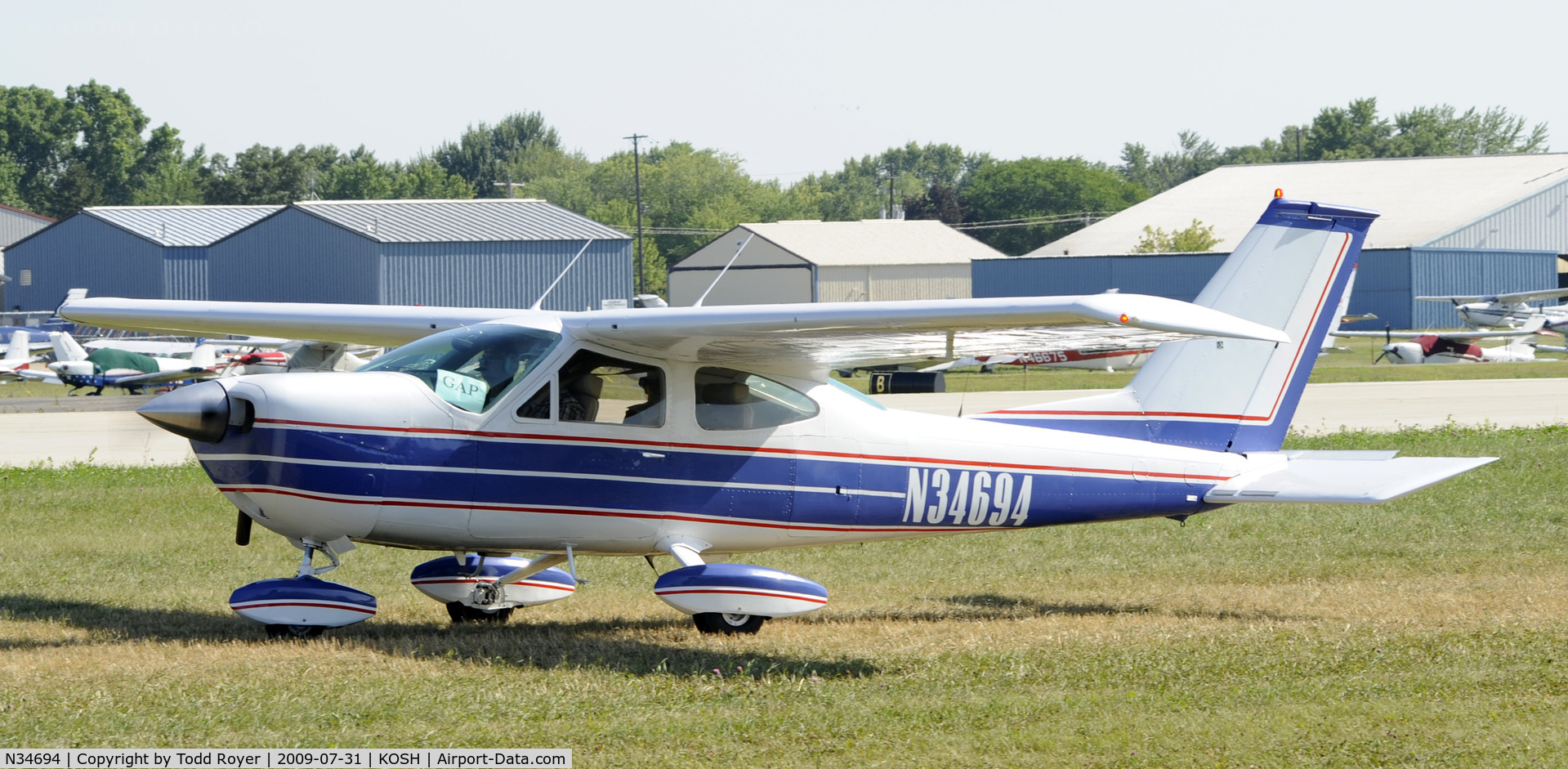 N34694, 1973 Cessna 177B Cardinal C/N 17701942, EAA AIRVENTURE 2009