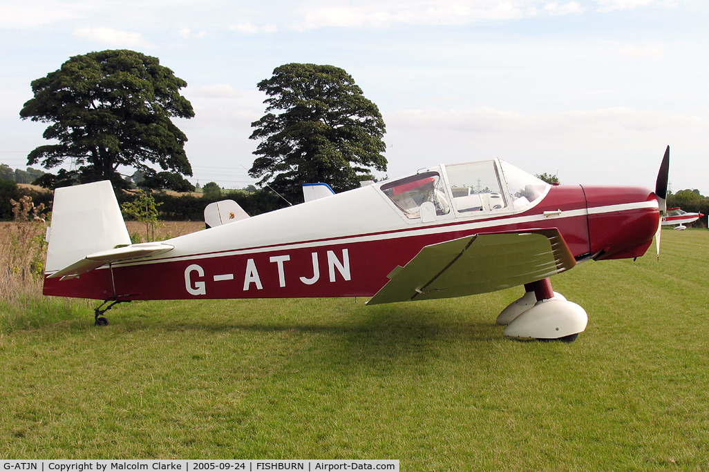 G-ATJN, 1958 Jodel D-119 C/N 863, Jodel D-119 at Fishburn Airfield, UK in 2005.