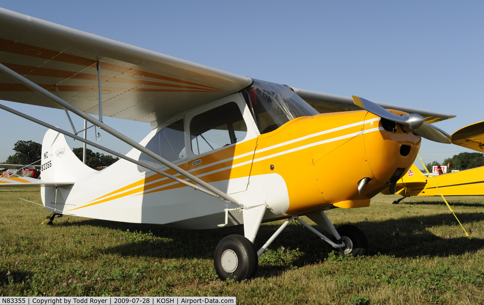 N83355, 1946 Aeronca 7AC Champion C/N 7AC-2022, EAA AIRVENTURE 2009