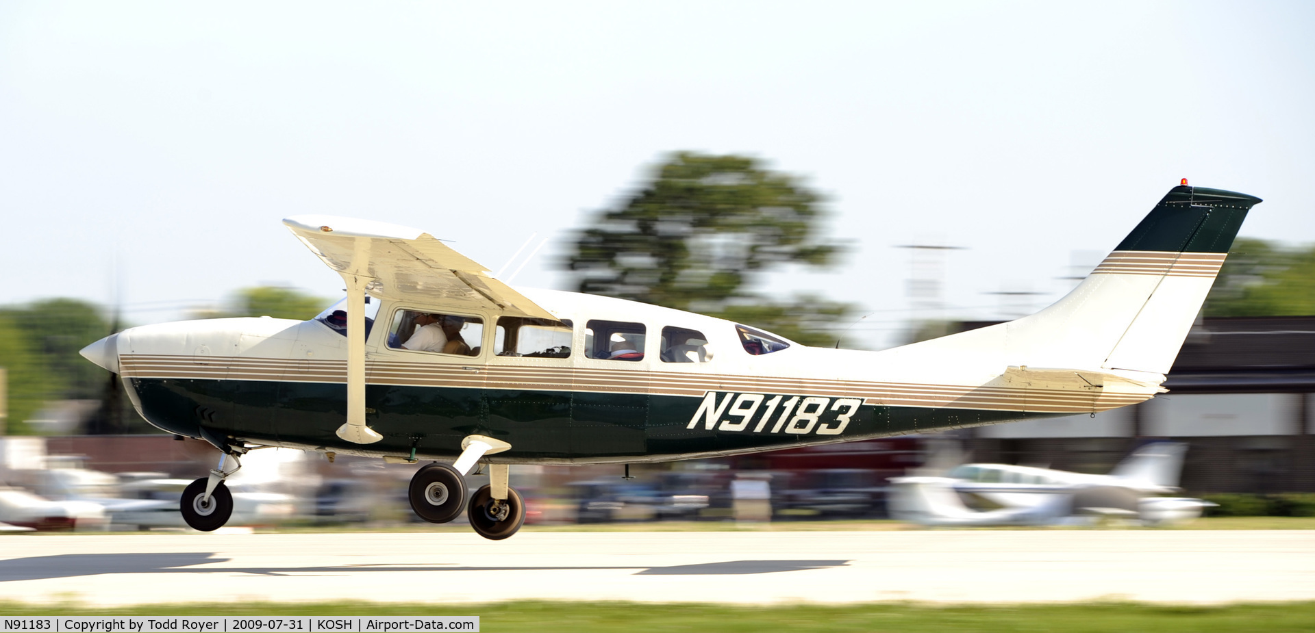 N91183, 1969 Cessna T207 C/N 20700106, EAA AIRVENTURE 2009