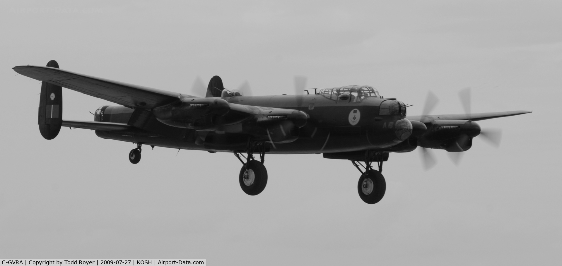 C-GVRA, 1945 Victory Aircraft Avro 683 Lancaster BX C/N FM 213 (3414), EAA AIRVENTURE 2009