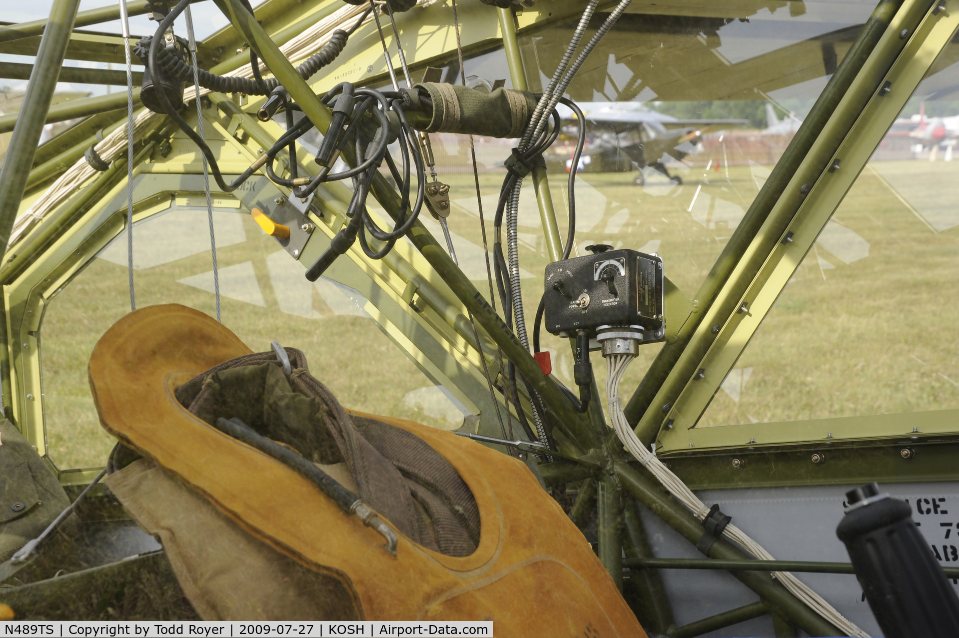 N489TS, 1946 Stinson L-5G Sentinel C/N 76-4629, EAA AIRVENTURE 2009