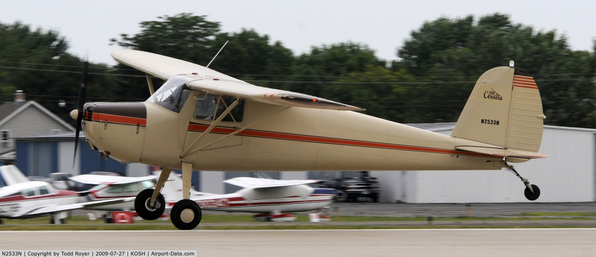 N2533N, 1947 Cessna 120 C/N 12789, EAA AIRVENTURE 2009