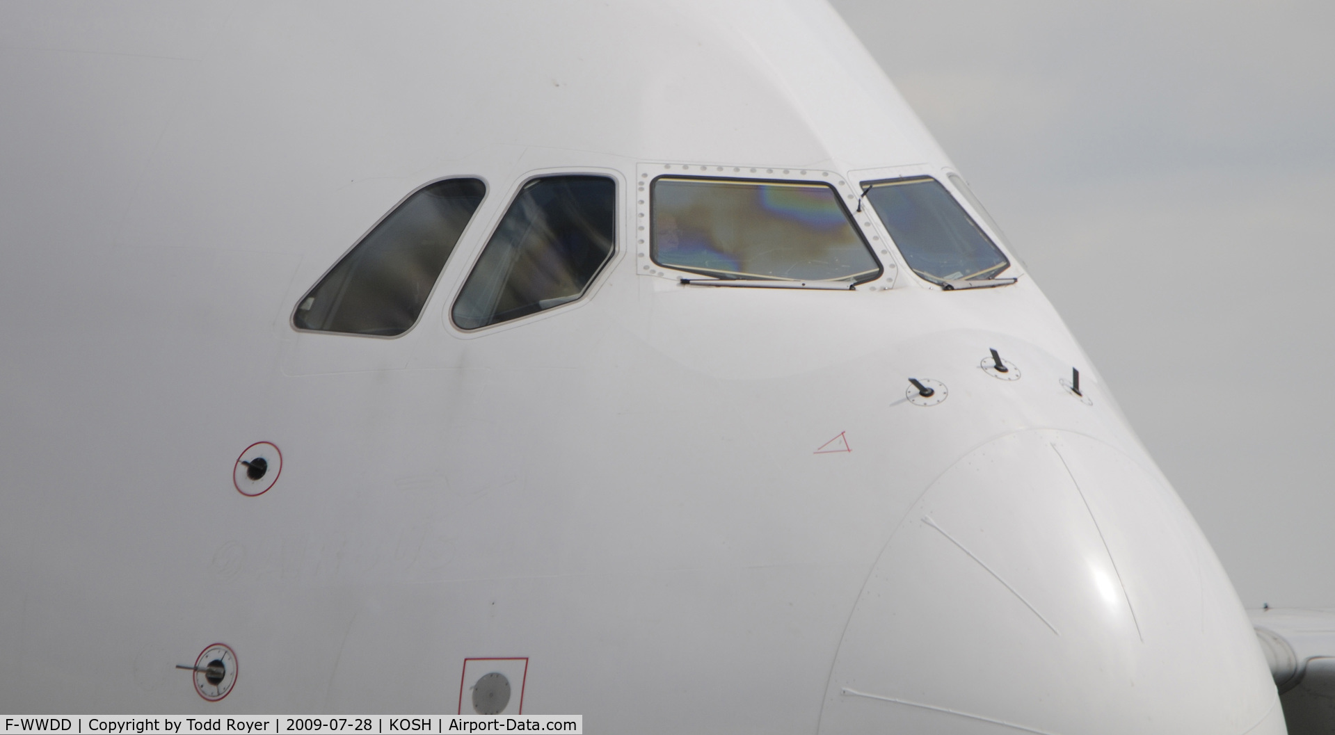 F-WWDD, 2005 Airbus A380-861 C/N 004, EAA AIRVENTURE 2009