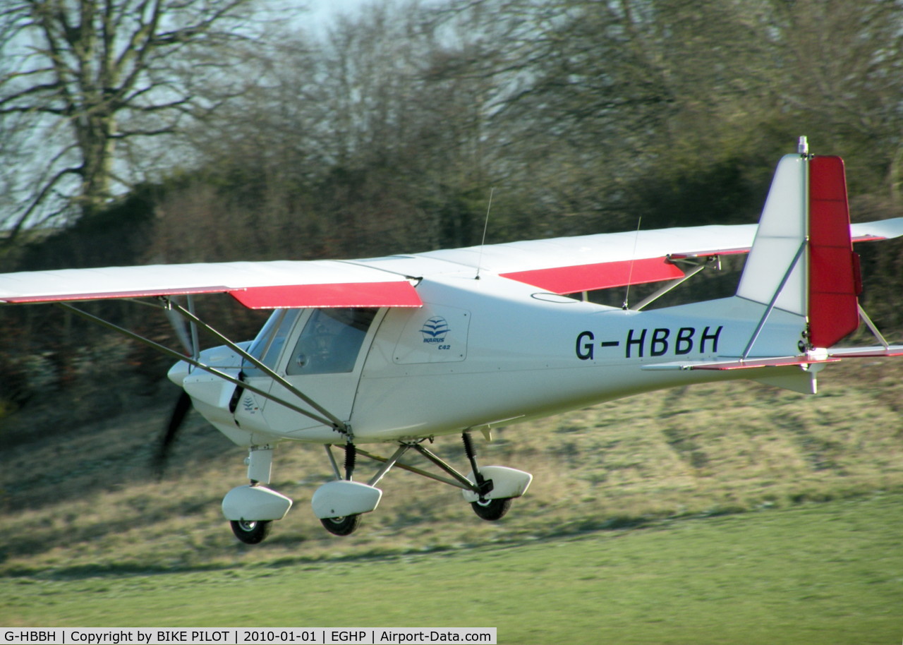 G-HBBH, 2006 Comco Ikarus C42 FB100 C/N 0608-6835, NEW YEARS DAY FLY-IN