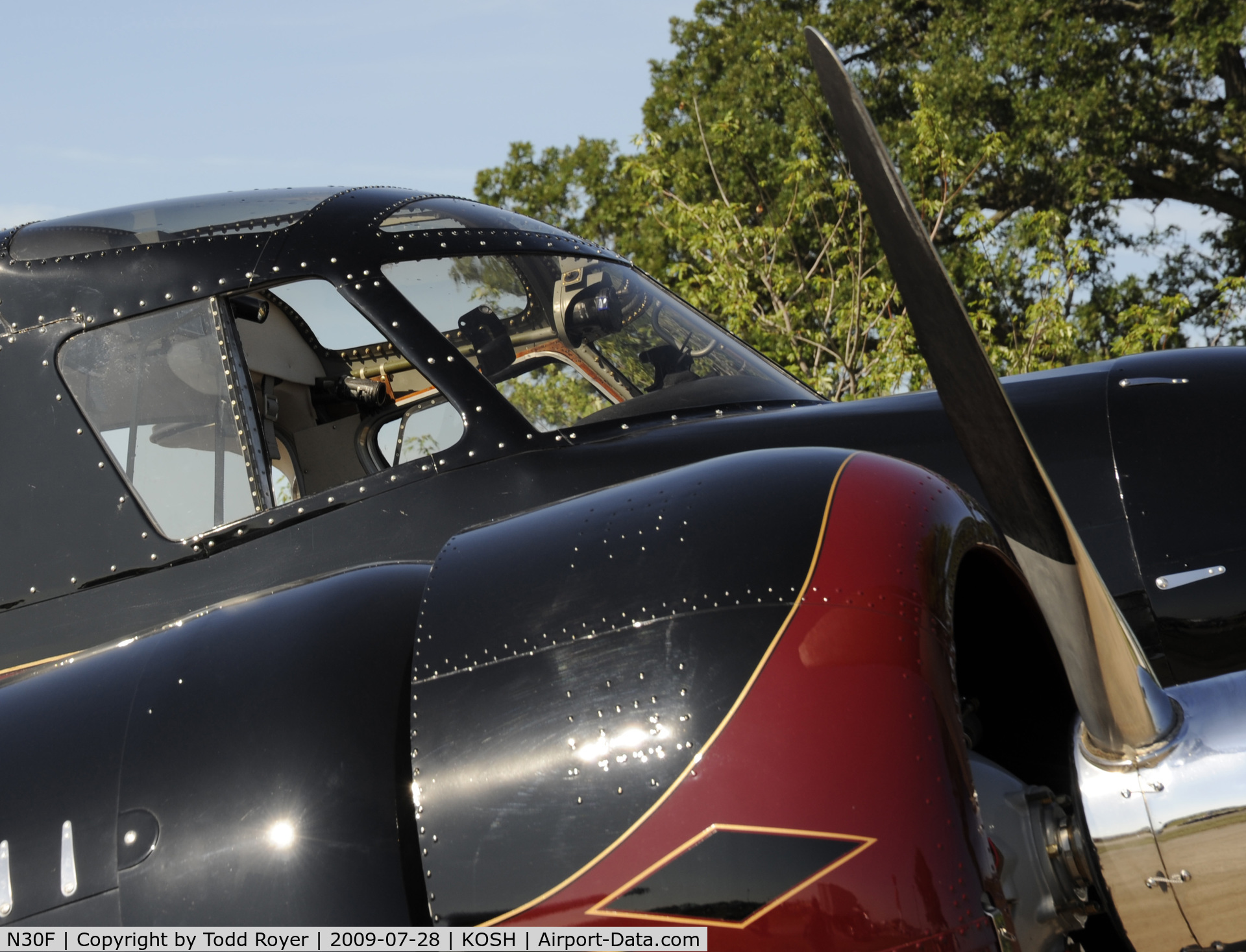 N30F, Cessna UC-78B (T-50) Bobcat Bobcat C/N 6183, EAA AIRVENTURE 2009