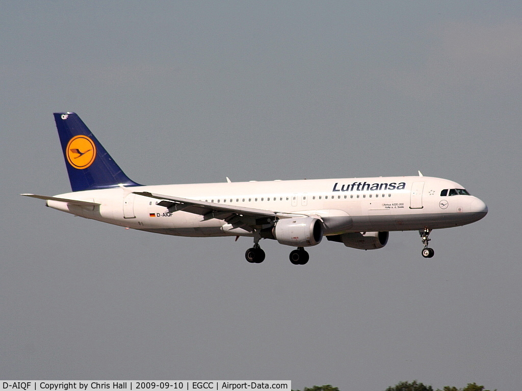 D-AIQF, 1991 Airbus A320-211 C/N 216, Lufthansa