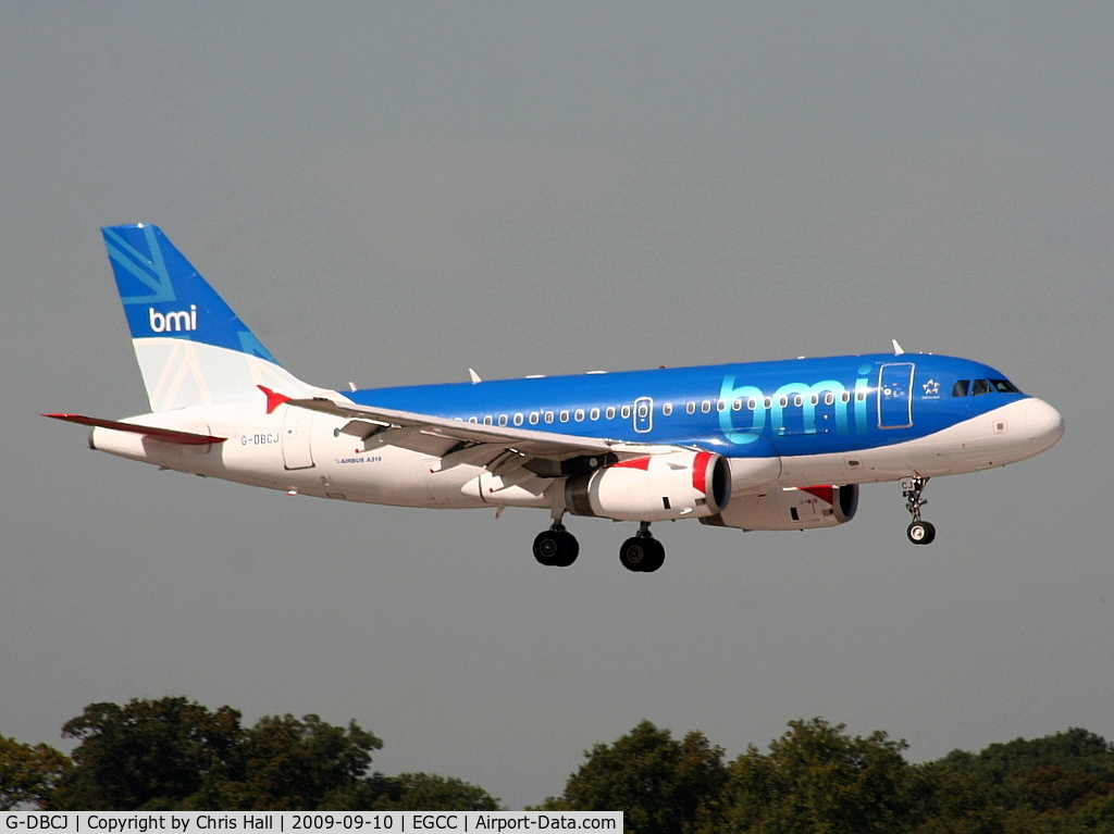 G-DBCJ, 2006 Airbus A319-131 C/N 2981, BMI