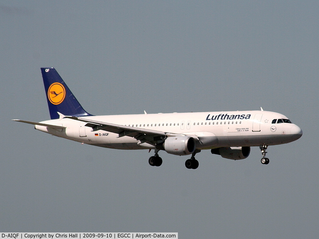 D-AIQF, 1991 Airbus A320-211 C/N 216, Lufthansa