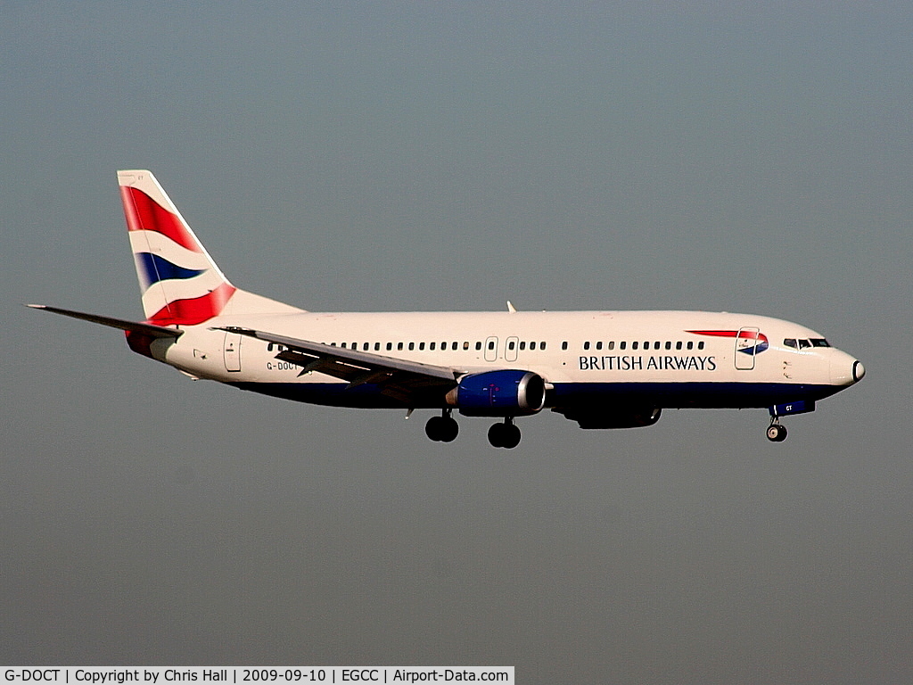 G-DOCT, 1992 Boeing 737-436 C/N 25853, British Airways