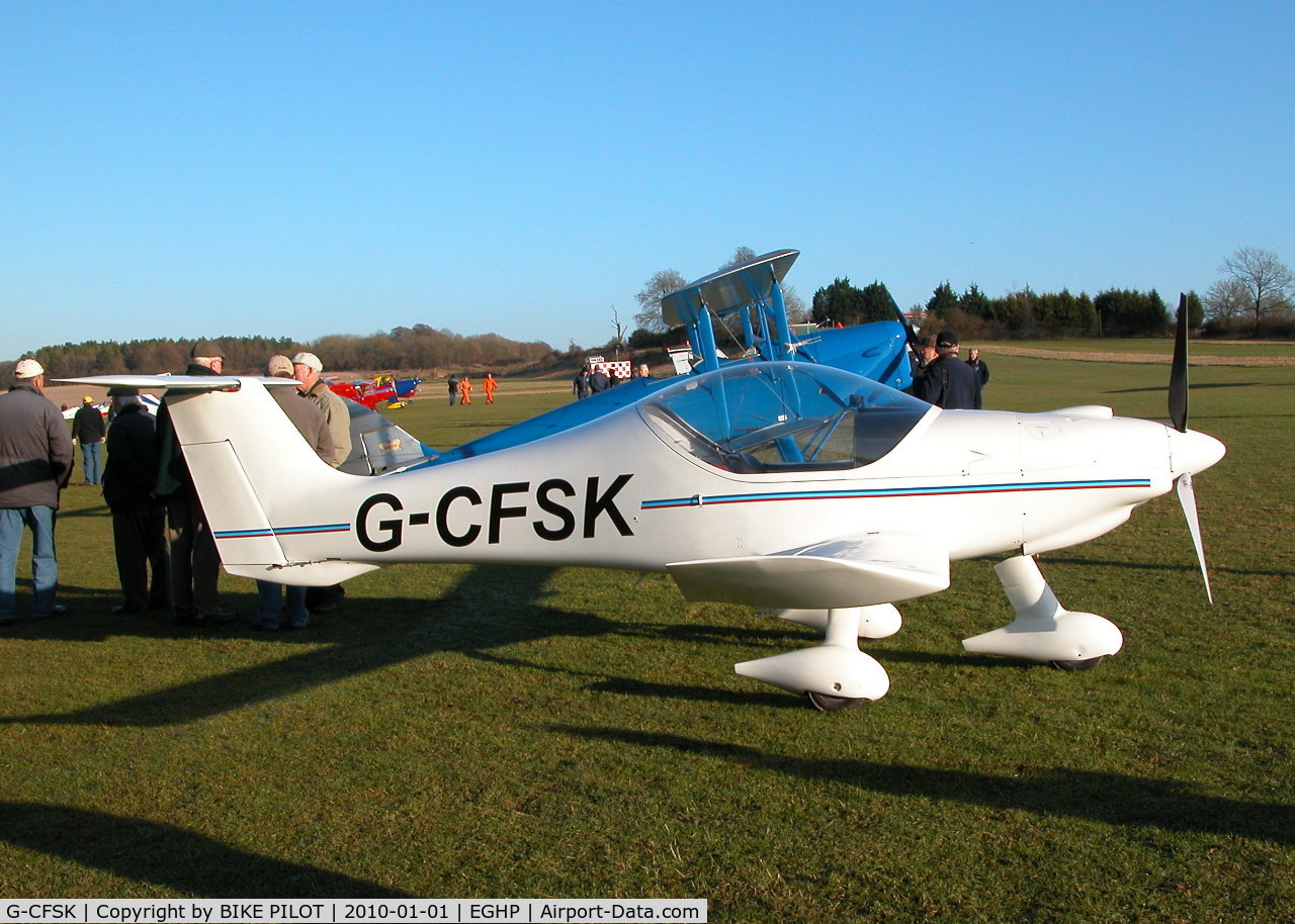 G-CFSK, 2009 Dyn'Aero MCR-01 C/N PFA 301-14704, NEW YEARS DAY FLY-IN