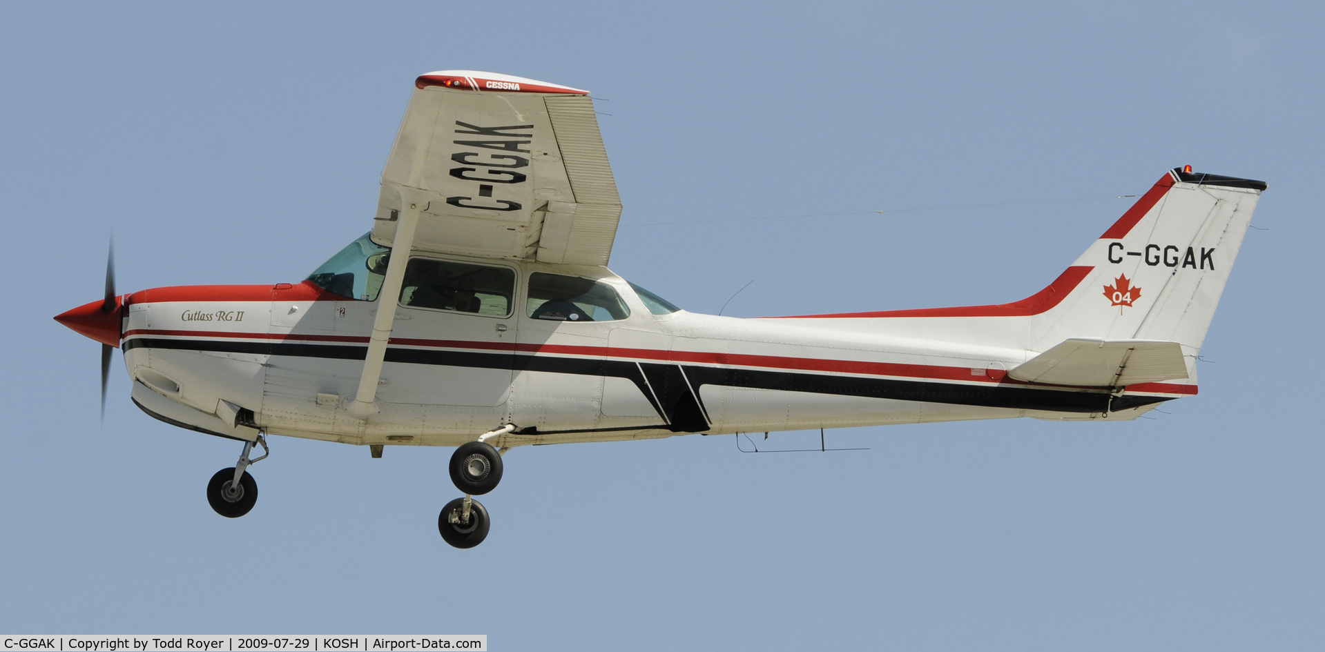 C-GGAK, 1980 Cessna 172RG Cutlass RG C/N 172RG0424, EAA AIRVENTURE 2009
