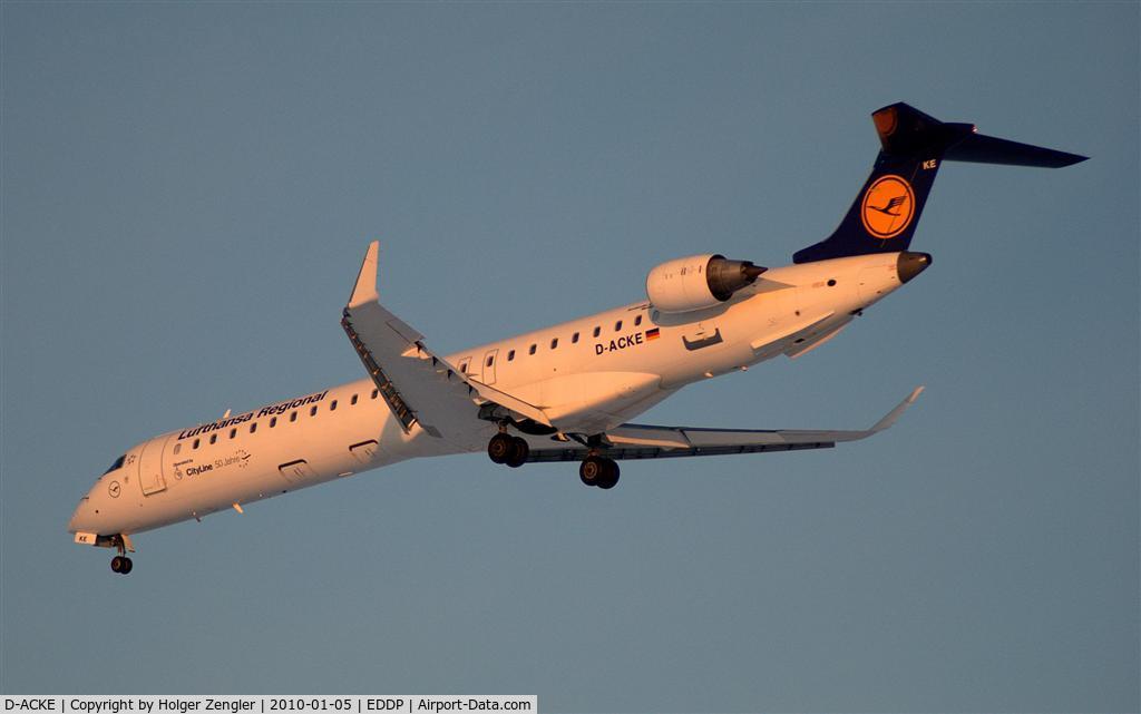 D-ACKE, 2006 Bombardier CRJ-900LR (CL-600-2D24) C/N 15081, Floating down in beautiful morning light