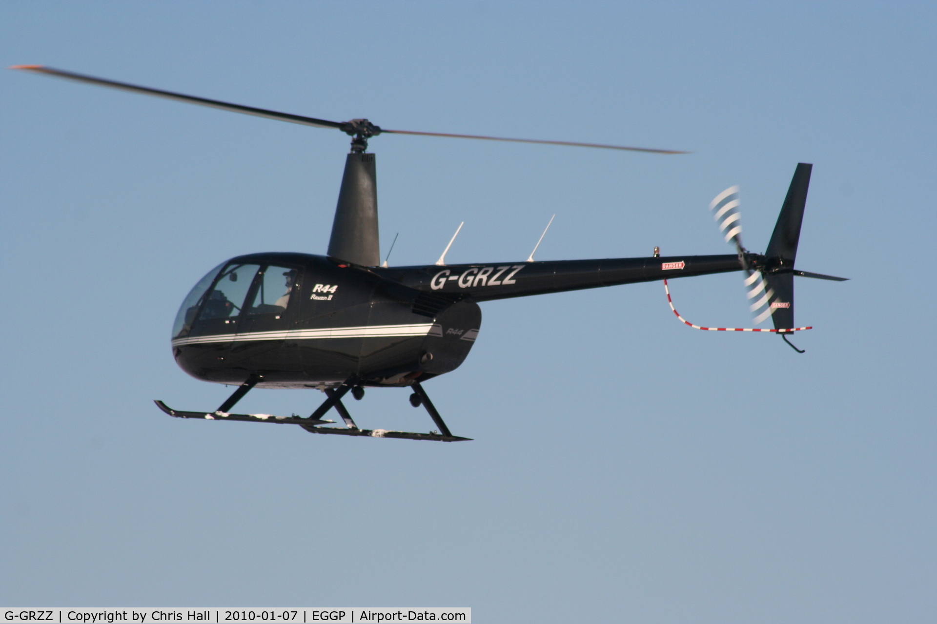 G-GRZZ, 2008 Robinson R44 Raven II C/N 12149, GRAEGILL AVIATION LTD