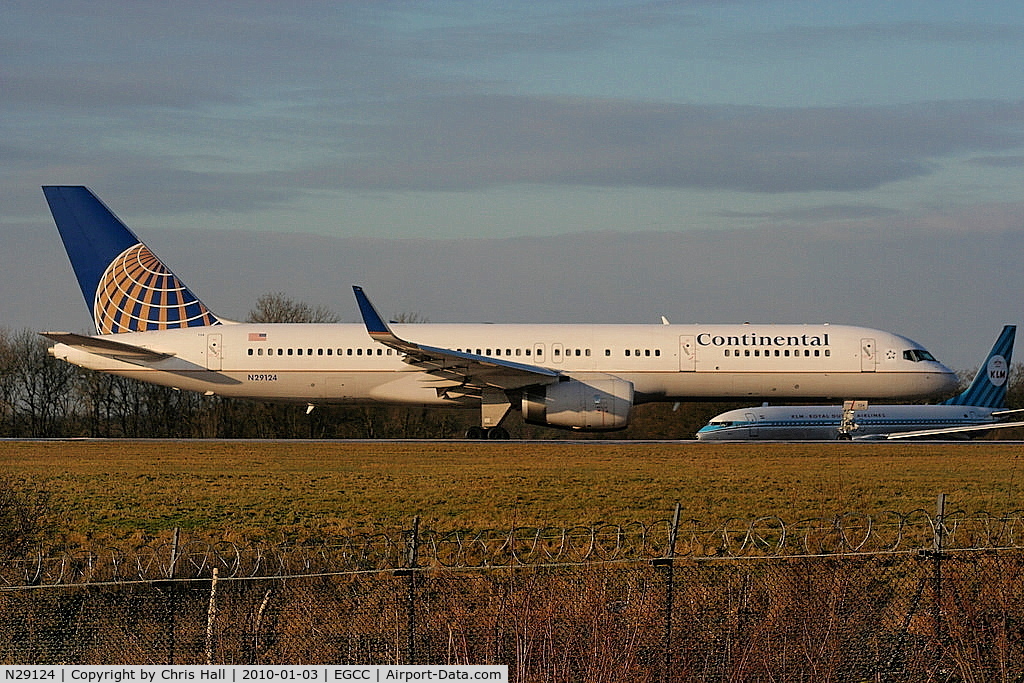 N29124, 1998 Boeing 757-224 C/N 27565, Continental Airlines