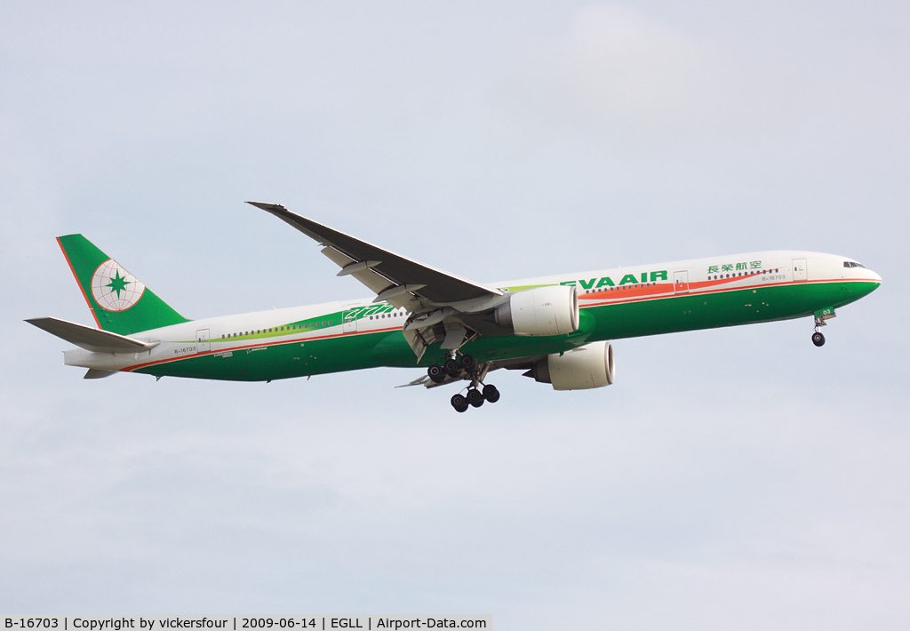 B-16703, 2006 Boeing 777-35E/ER C/N 32643, Eva Air