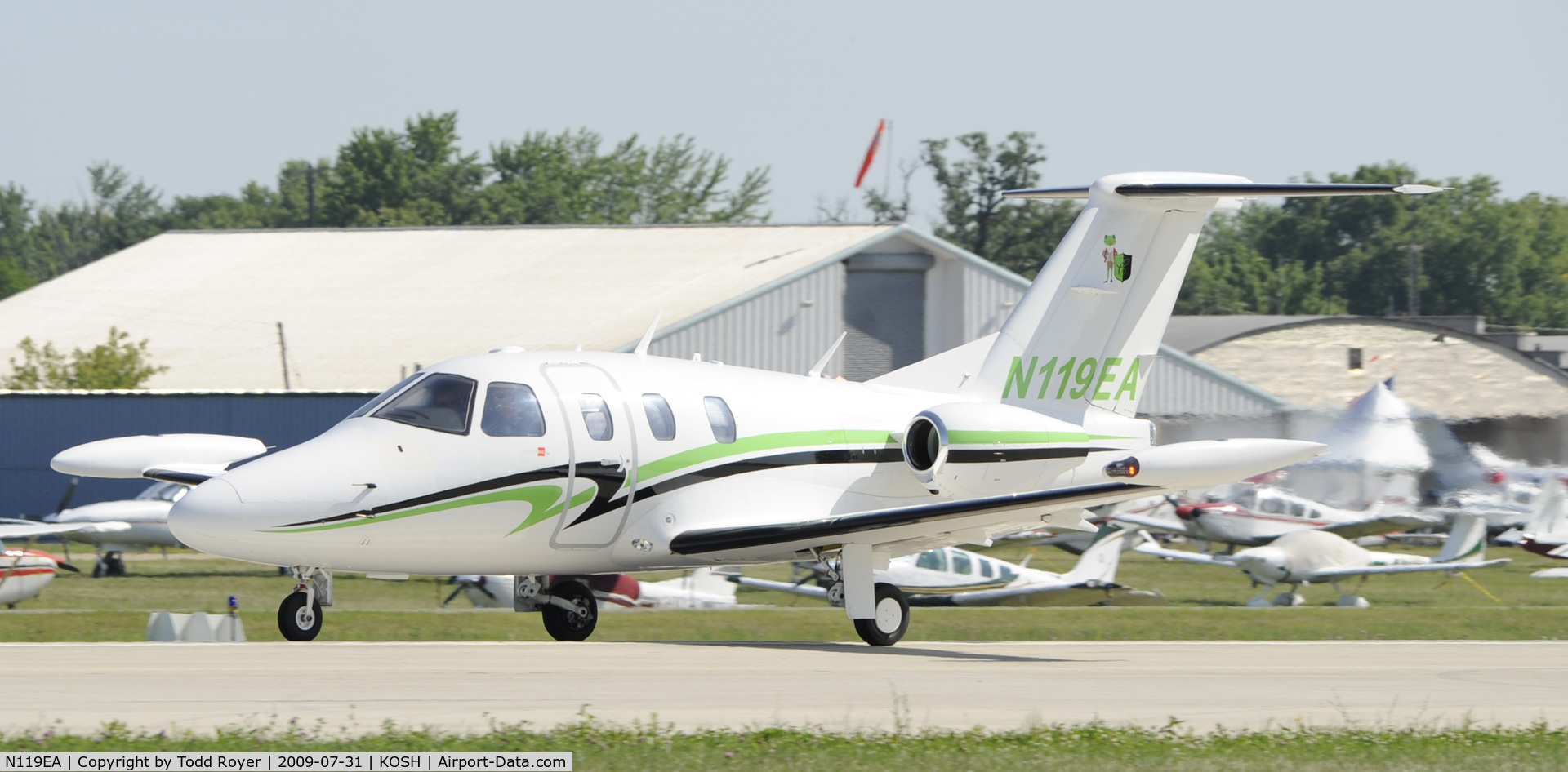 N119EA, 2008 Eclipse Aviation Corp EA500 C/N 000200, EAA AIRVENTURE 2009