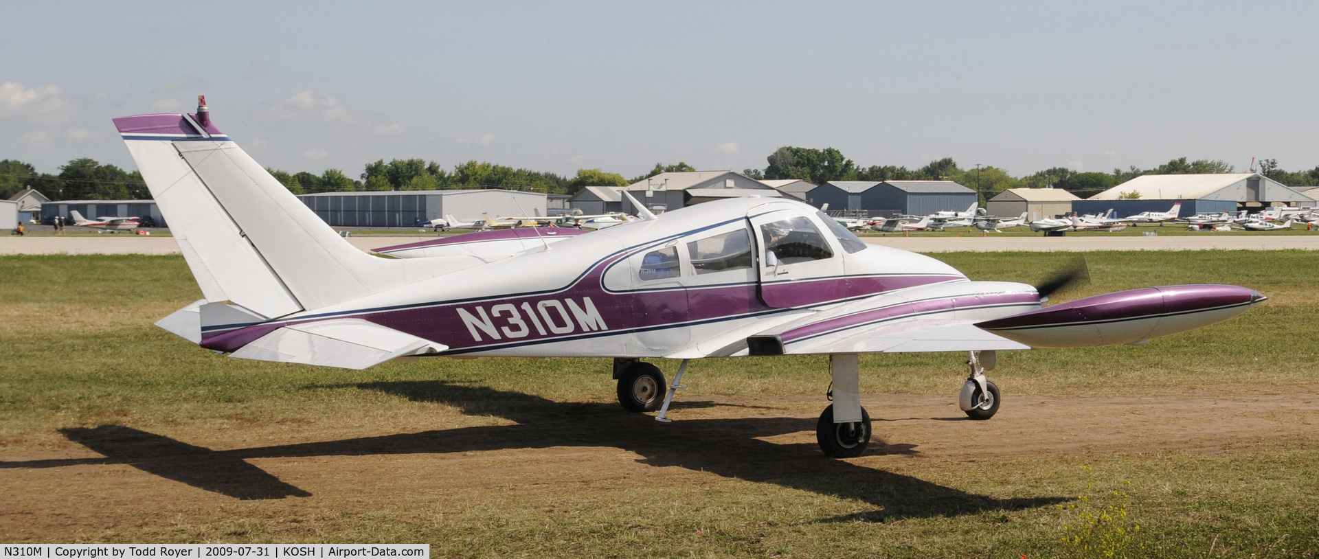 N310M, 1963 Cessna 310H C/N 310H0054, EAA AIRVENTURE 2009