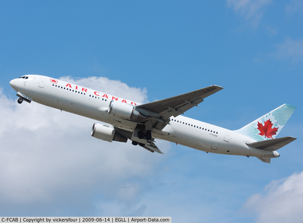 C-FCAB, 1988 Boeing 767-375/ER C/N 24082, Air Canada