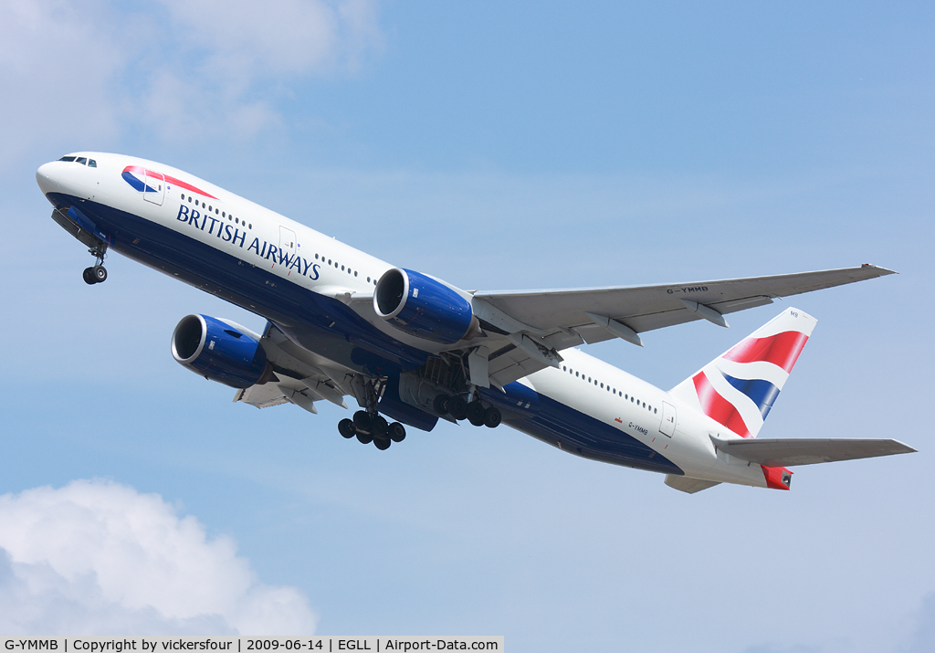 G-YMMB, 2000 Boeing 777-236/ER C/N 30303, British Airways