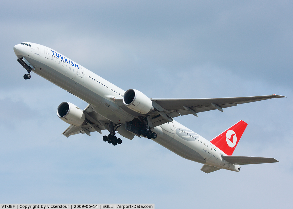 VT-JEF, 2007 Boeing 777-35R/ER C/N 35162, Turkish Airlines