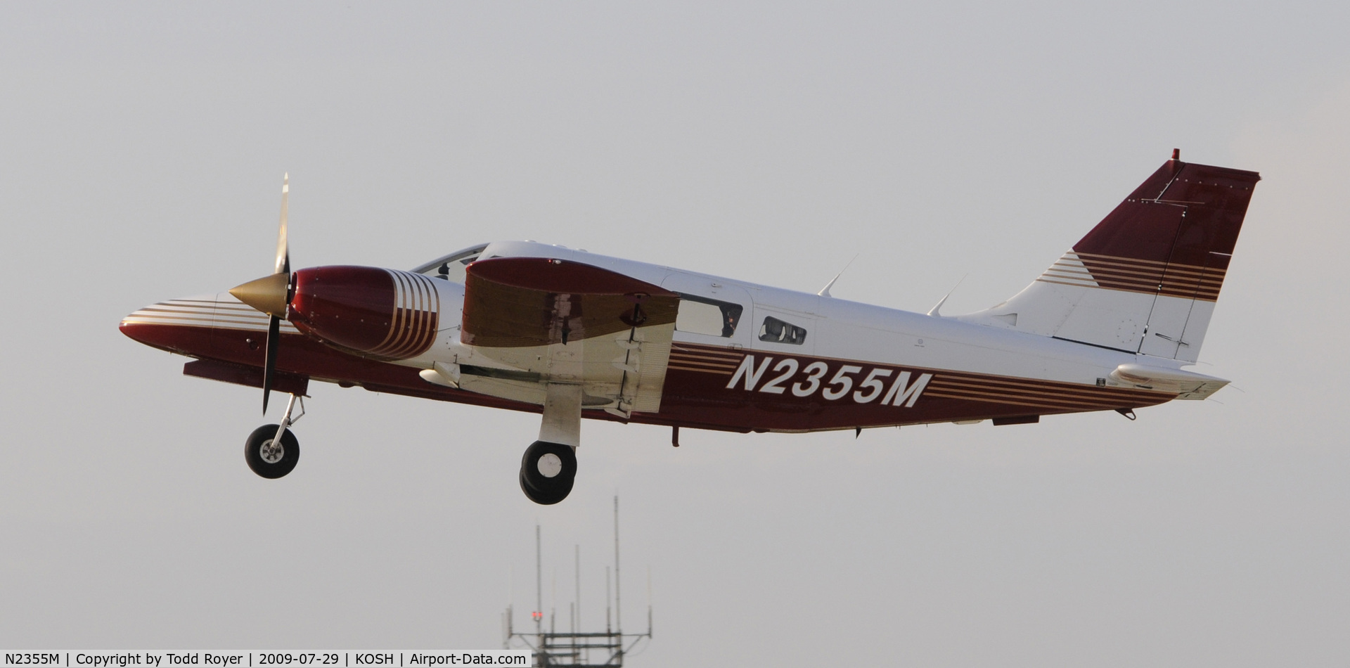 N2355M, 1977 Piper PA-34-200T C/N 34-7870080, EAA AIRVENTURE 2009
