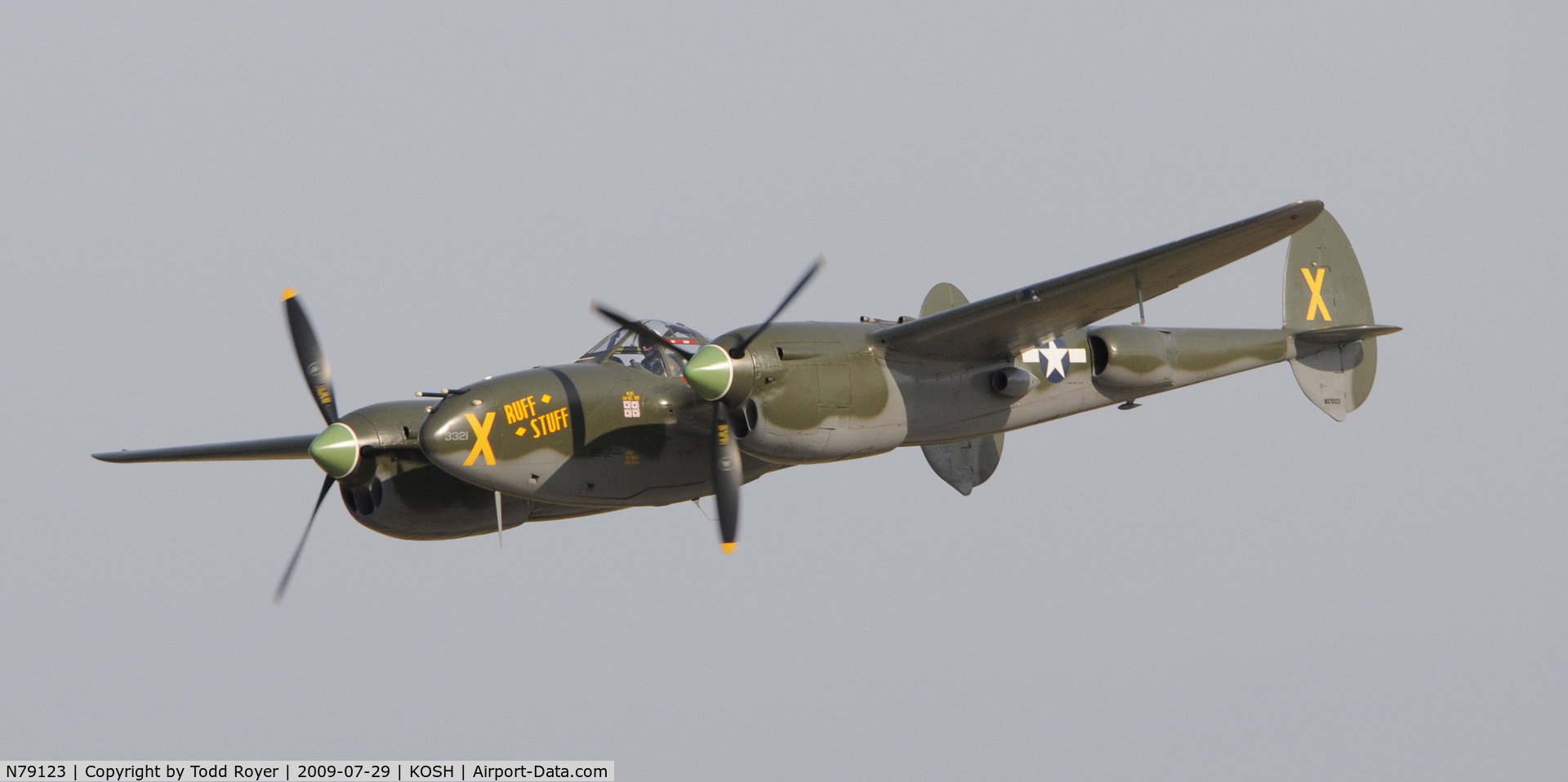 N79123, 1945 Lockheed P-38L-5 Lightning C/N 422-8235, EAA AIRVENTURE 2009