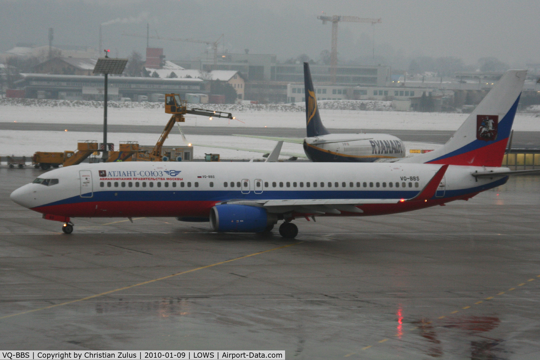 VQ-BBS, 2002 Boeing 737-8AS C/N 32779, Atlant Soyuz