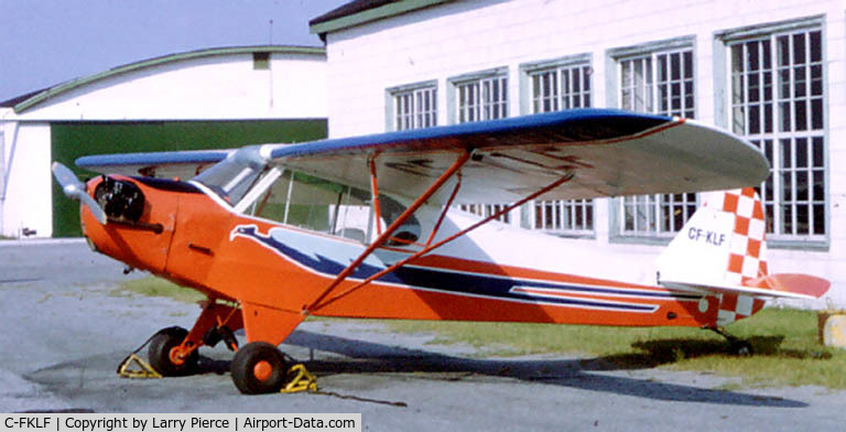 C-FKLF, 1946 Piper J3C-65 Cub Cub C/N 16174, This is KLF in 1970 at Camp Borden I was the Owner