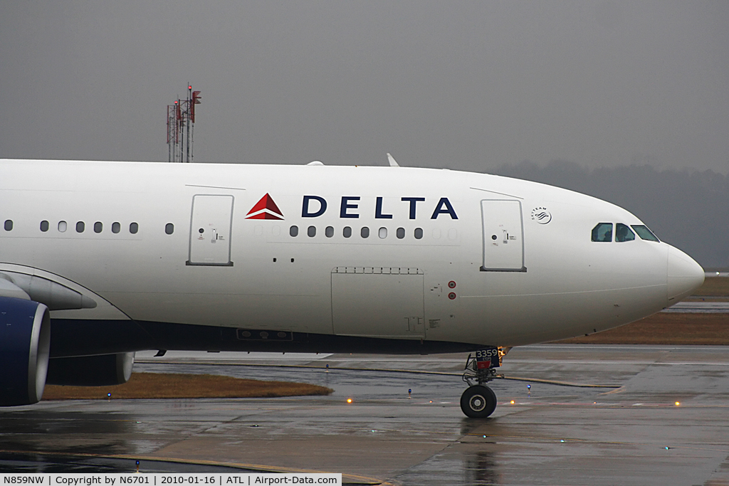 N859NW, 2006 Airbus A330-223 C/N 0722, Delta