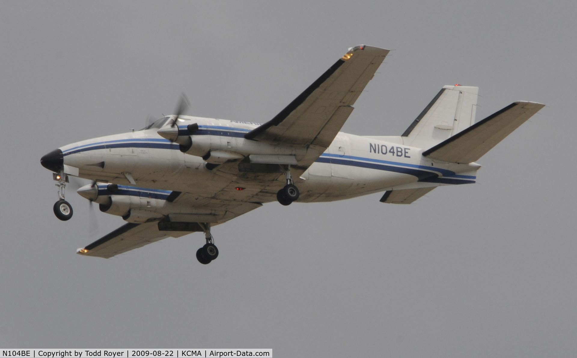 N104BE, 1984 Beech C99 Airliner C/N U-221, CAMARILLO AIR SHOW 2009