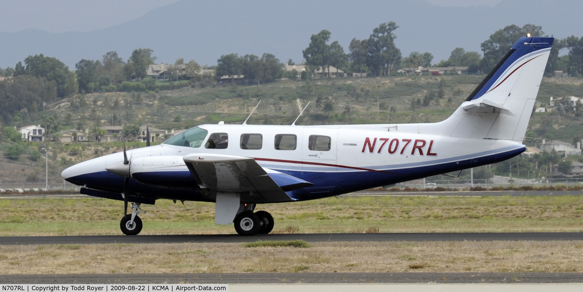 N707RL, 1981 Cessna T303 Crusader C/N T30300008, CAMARILLO AIR SHOW 2009