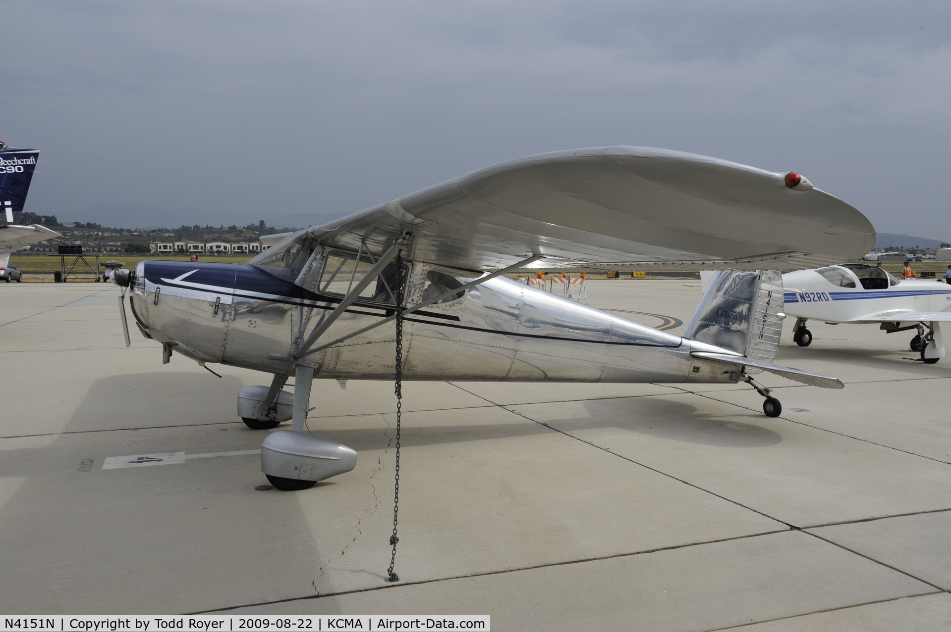 N4151N, 1947 Cessna 140 C/N 13873, CAMARILLO AIR SHOW 2009