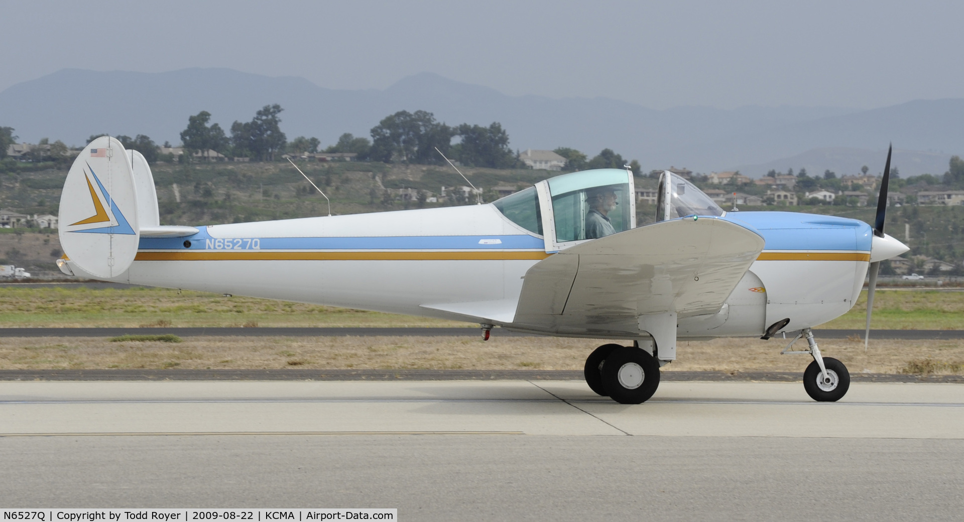 N6527Q, 1966 Alon A2 Aircoupe C/N A-127, CAMARILLO AIR SHOW 2009