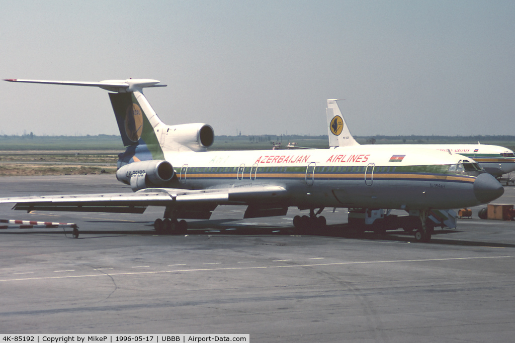 4K-85192, 1977 Tupolev Tu-154B-1 C/N 77A192, This frame was later scrapped at Baku.