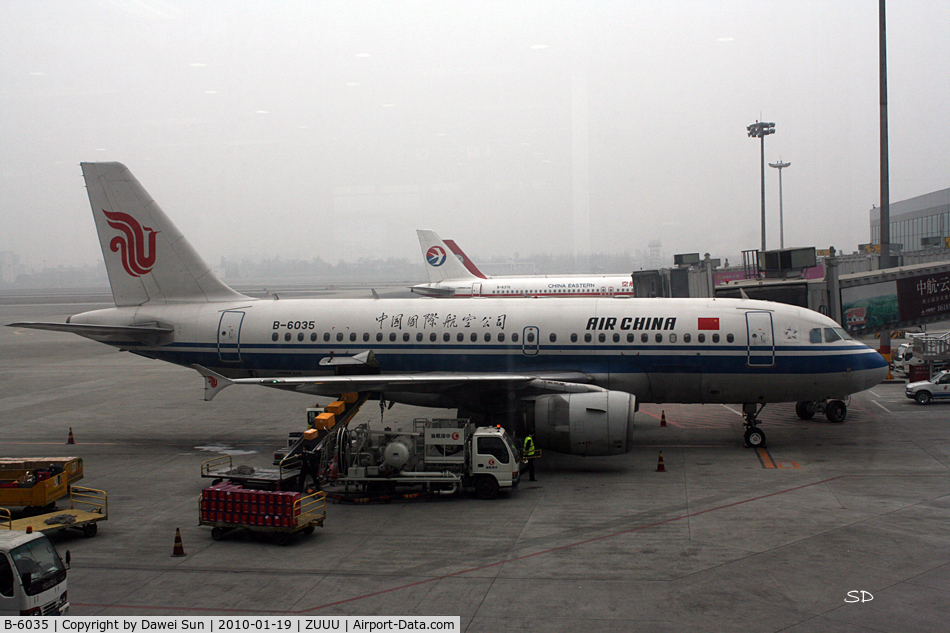 B-6035, Airbus A319-115 C/N 2269, Air China 319