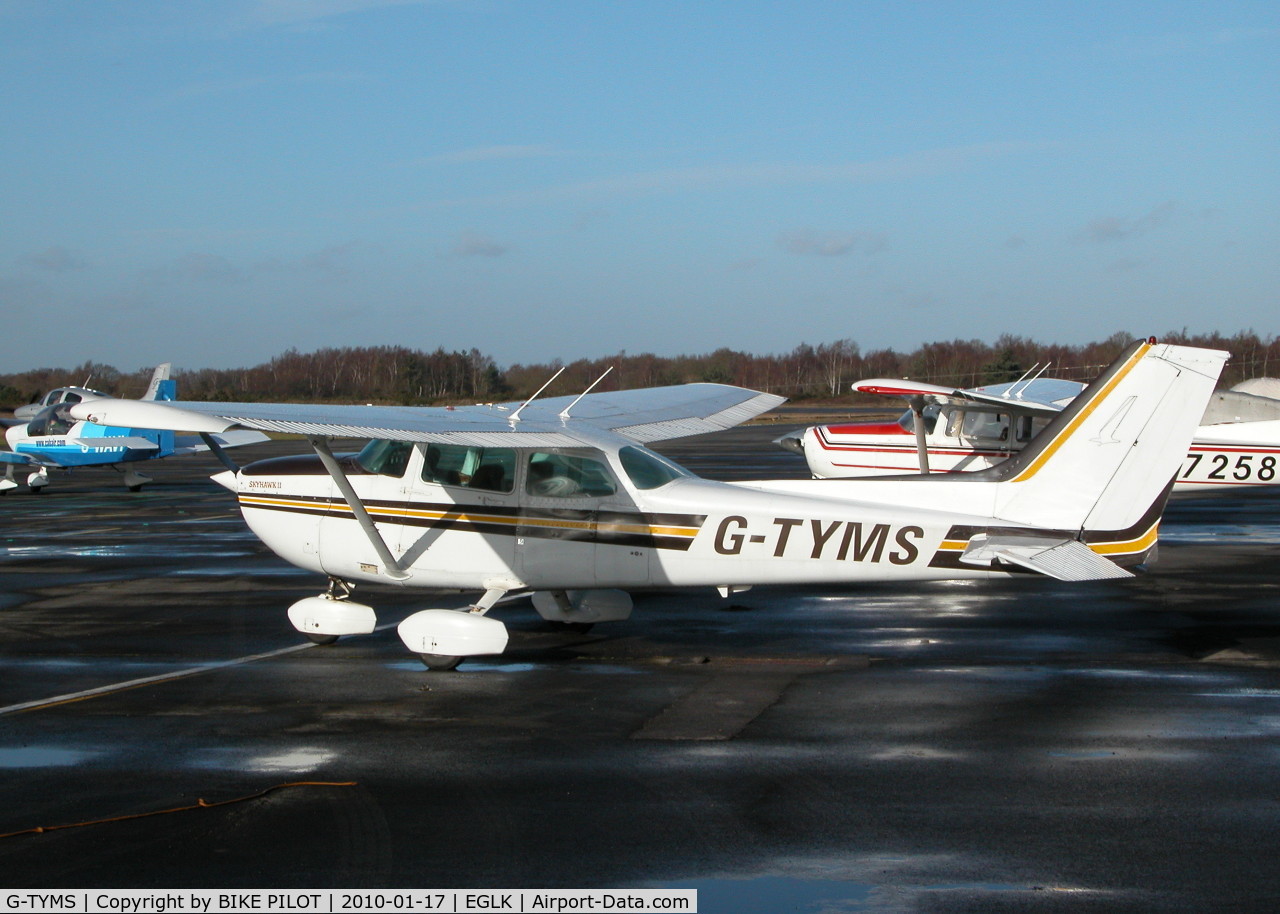 G-TYMS, 1983 Cessna 172P C/N 172-75815, VISITING A/C