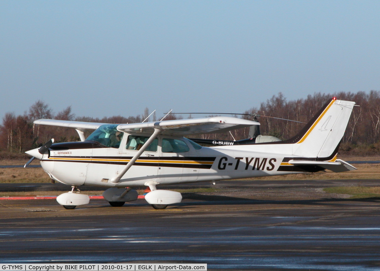 G-TYMS, 1983 Cessna 172P C/N 172-75815, EGLK