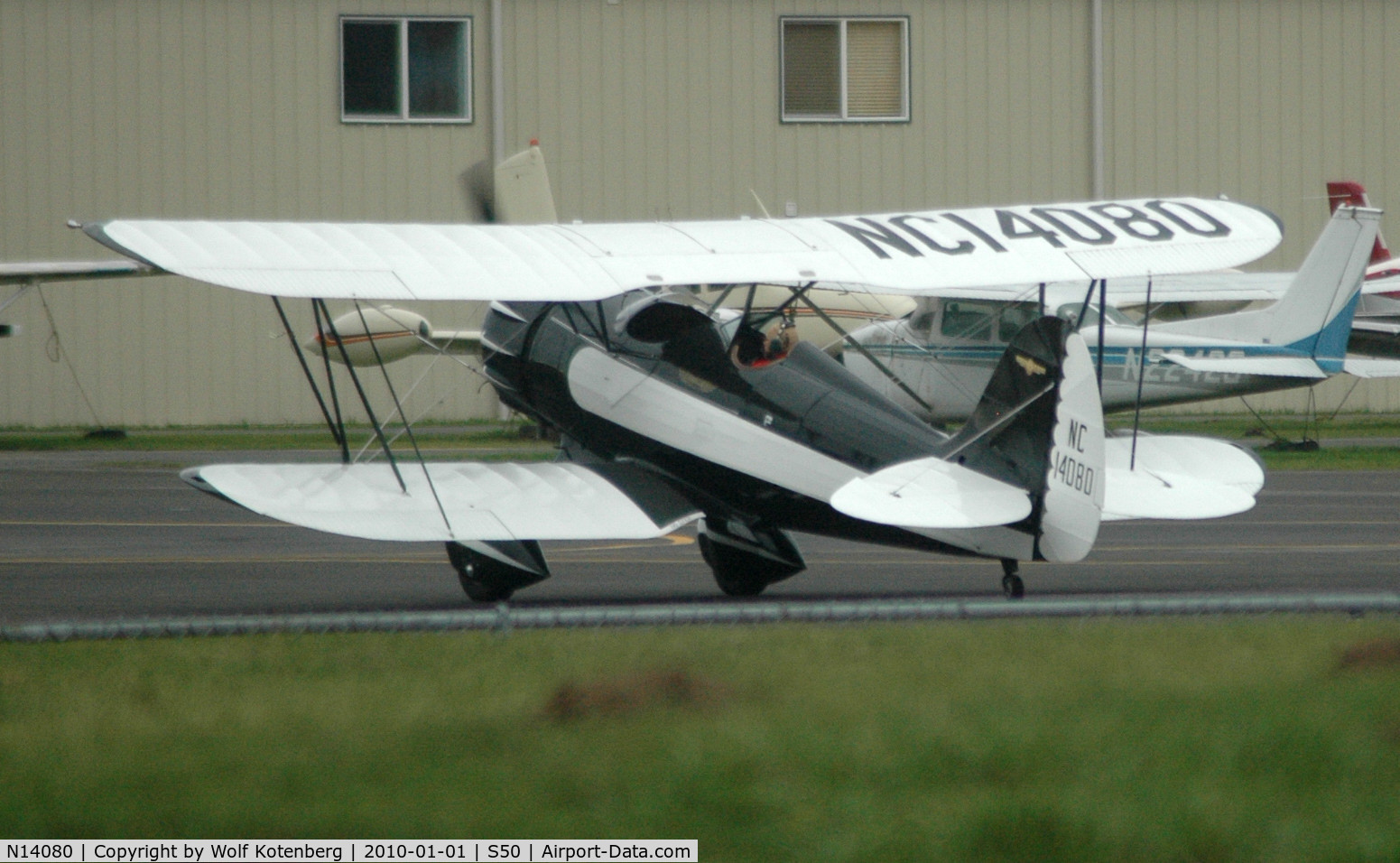 N14080, 1934 Waco YMF-3 C/N 4209, nice bird