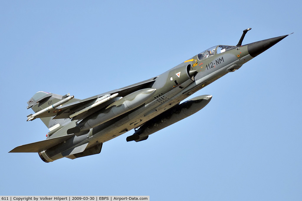 611, Dassault Mirage F.1CR C/N 611, Mirage F.1CR 112-NM