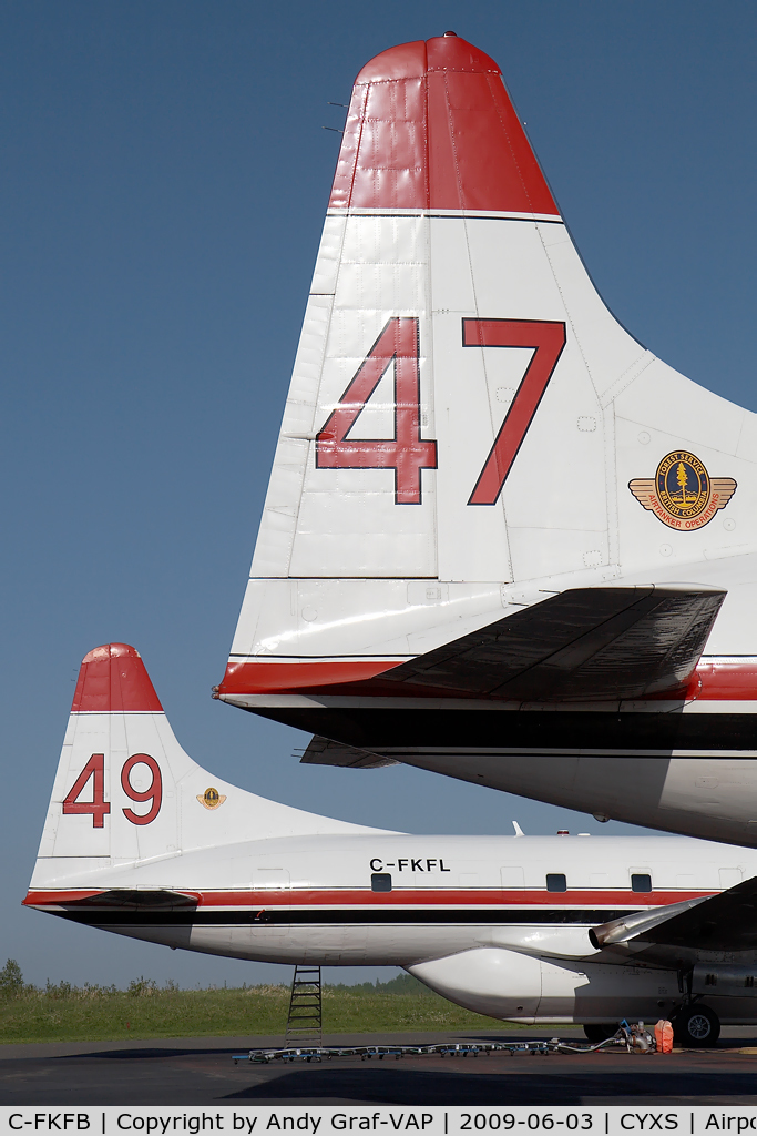 C-FKFB, 1953 Convair 340-31 C/N 57, Conair C580