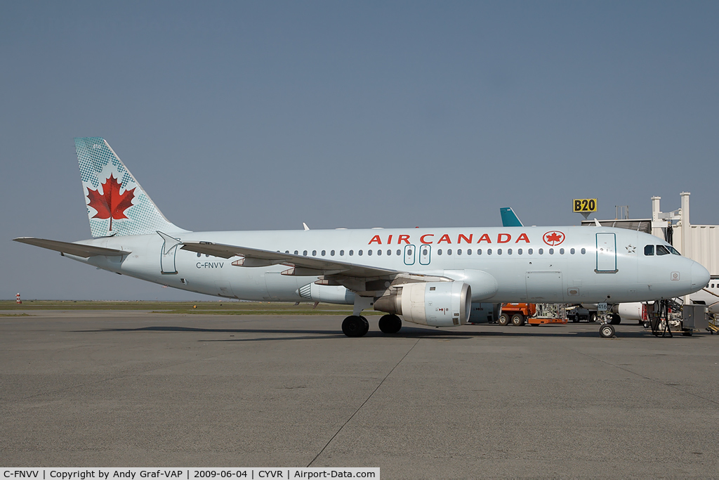 C-FNVV, 1993 Airbus A320-211 C/N 404, Air Canada A320
